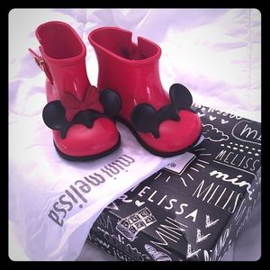 Mini Melissa Mini Mouse rain boots